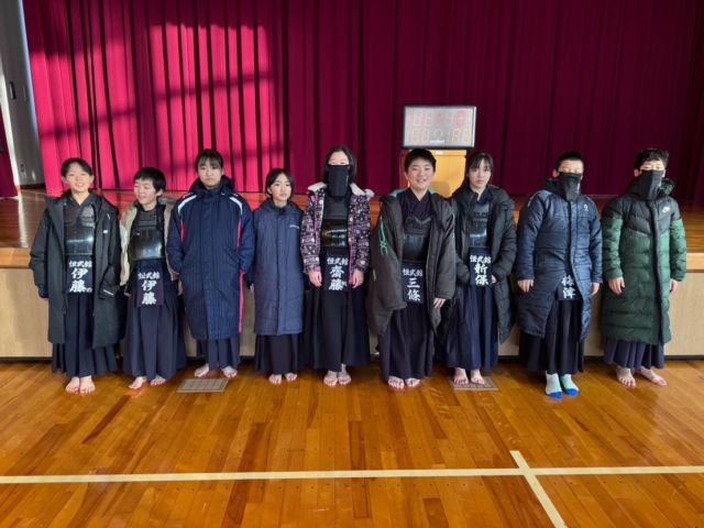 大谷小学校での練成会に参加

#米沢恒武館 #剣道 #練成会